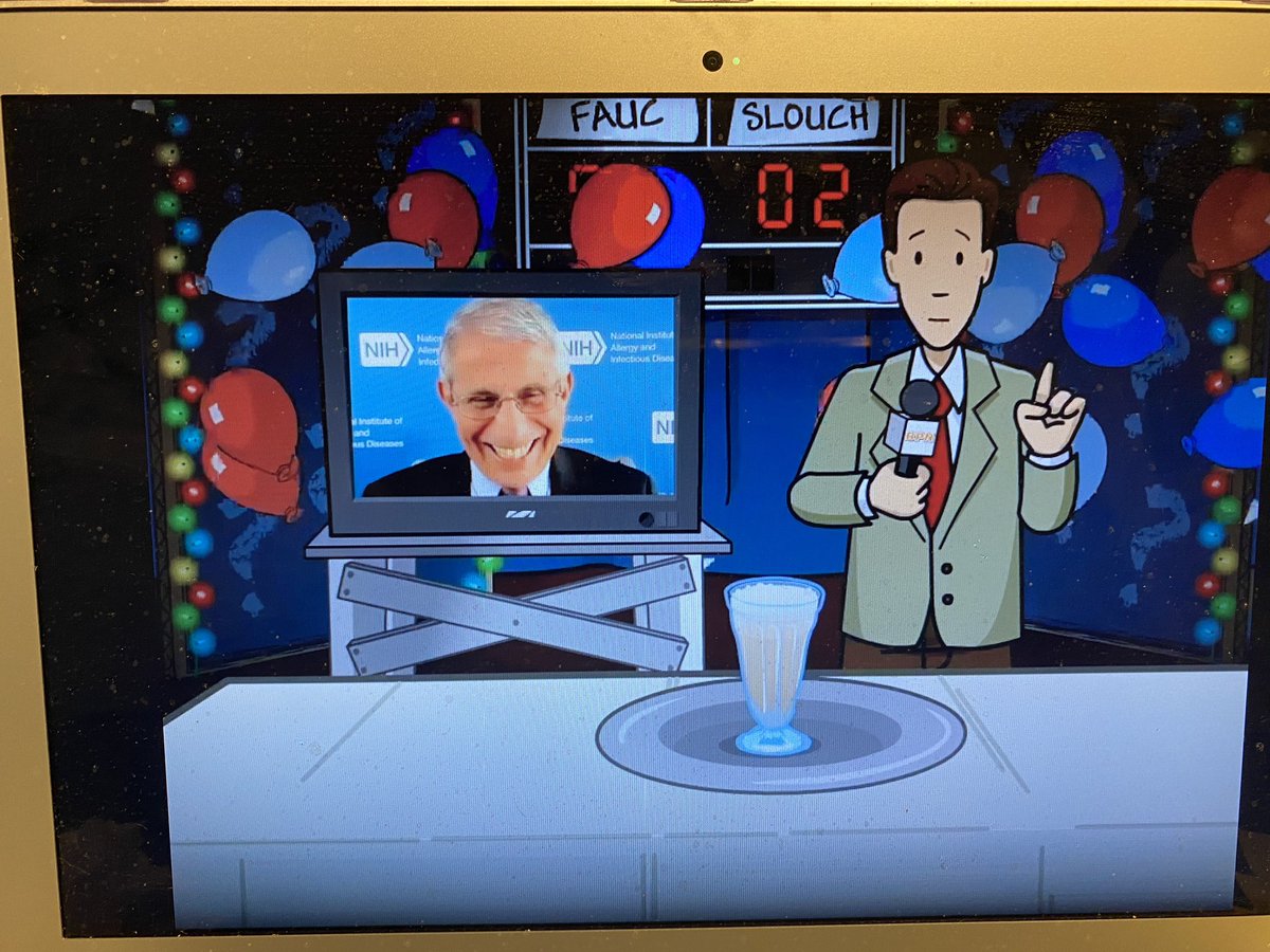 LgteachS's tweet photo. I was so excited today to finally use BrainPop to introduce the role of famous scientists. To our surprise, Dr. Fauci was on BP! #AvidLearners inquiring into modern day scientists❤️@SeminoleTrails https://t.co/zH4wfJDHNz