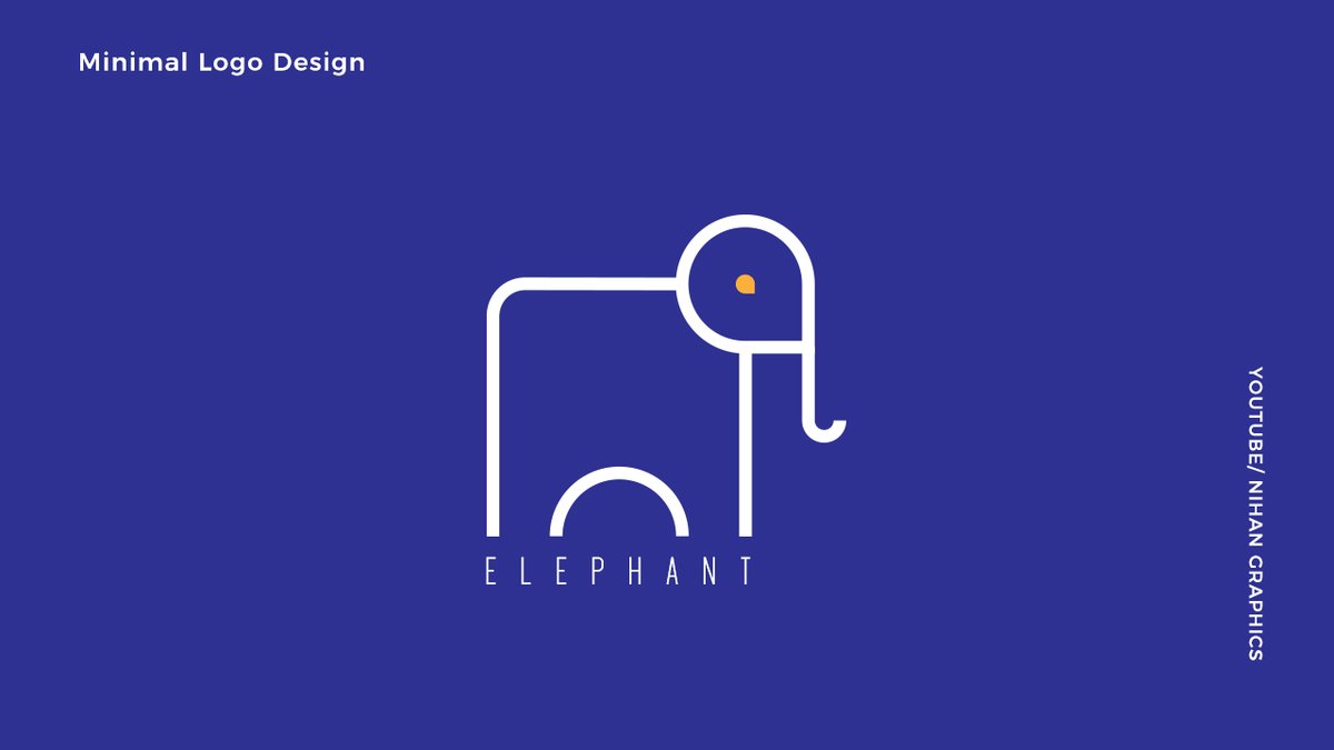 Elephant logo design in Illustrator
.
https://t.co/5eQDRyjb71
.
#Elephants #elephant #elephantkerala #ELEPHANTNATION #elephantlogo #elephantvector #Logo30 #logodesign #Logodesigner #logos #Logotipo #logomaker #LogoYokCesaretVar #graphicdesign #graphic #graphicart #Illustrationart https://t.co/YPHn1Ug2ew