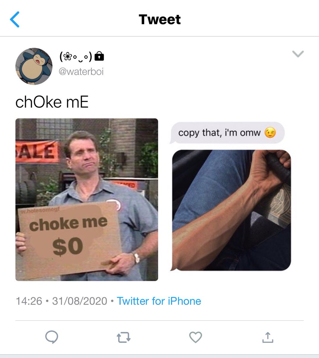 (70) chOke me
