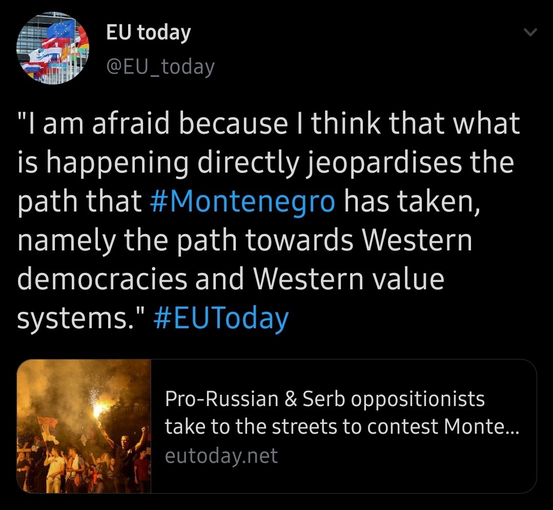 8) It's an interesting fact that they attacks on  #Serbs are accompanied by an idetic narrative:- pro-Serbian (Greater Serbia)- clerical (fascist)- nazist- nationalists- pro-Russian- anti-EUSmart person will realize that these attacks are coming from the same "kitchen" 