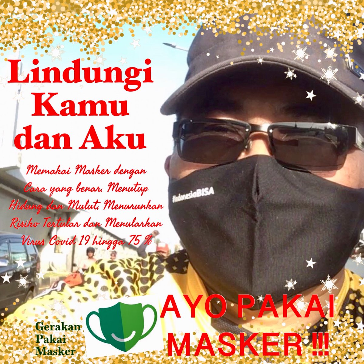 whelmi's tweet image. Gerakan Pakai Masker - AYO PAKAI MASKER - LINDUNGI KAMU DAN AKU - Memakai Masker Dengan Cara Yang Benar, Menutup Hidung dan Mulut, Menurunkan Risiko Tertular dan Menularkan Virus Covid-19 hingga 75 % #bersamacegahcorona #ayopakaimasker #gerakanpakaimasker #promkesaceh #humasbna