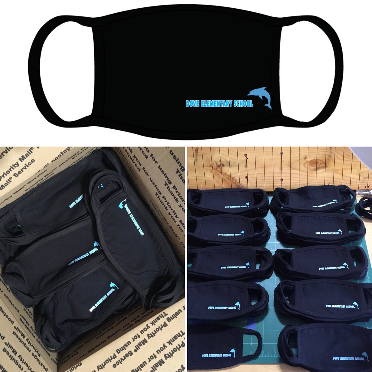 Dove PTA is beyond excited to announce that C5 Fitness, LLC has so graciously sponsored these custom Dove reusable masks for the students and staff at Dove! Thank you C5 for supporting our students and staff in such a HUGE way!! 🎉 #DESisBEST #c5fitness