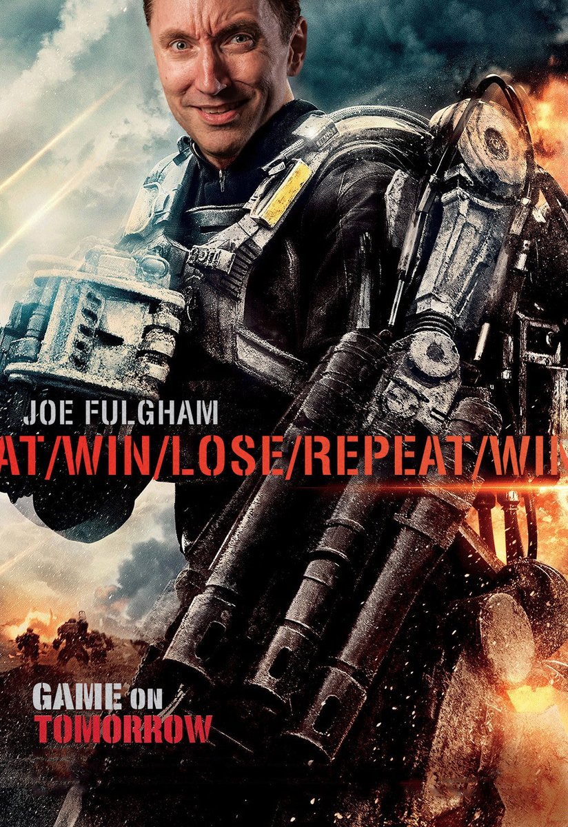 I hadn't even seen Edge of Tomorrow when I made this. Great movie!