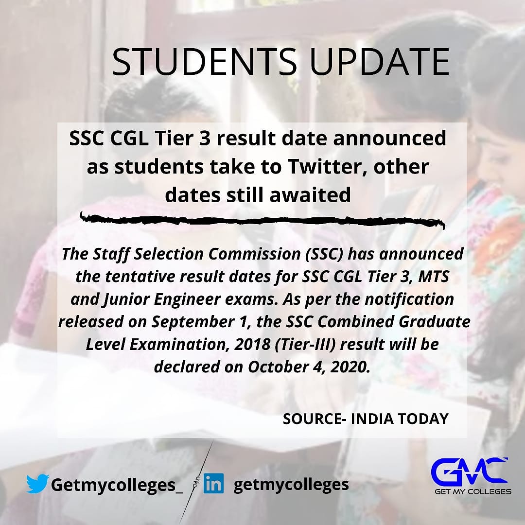 Getmycolleges_'s tweet image. Students updates
#getmycolleges
#studentsupdate #Careeradvice #btech #JEENEET