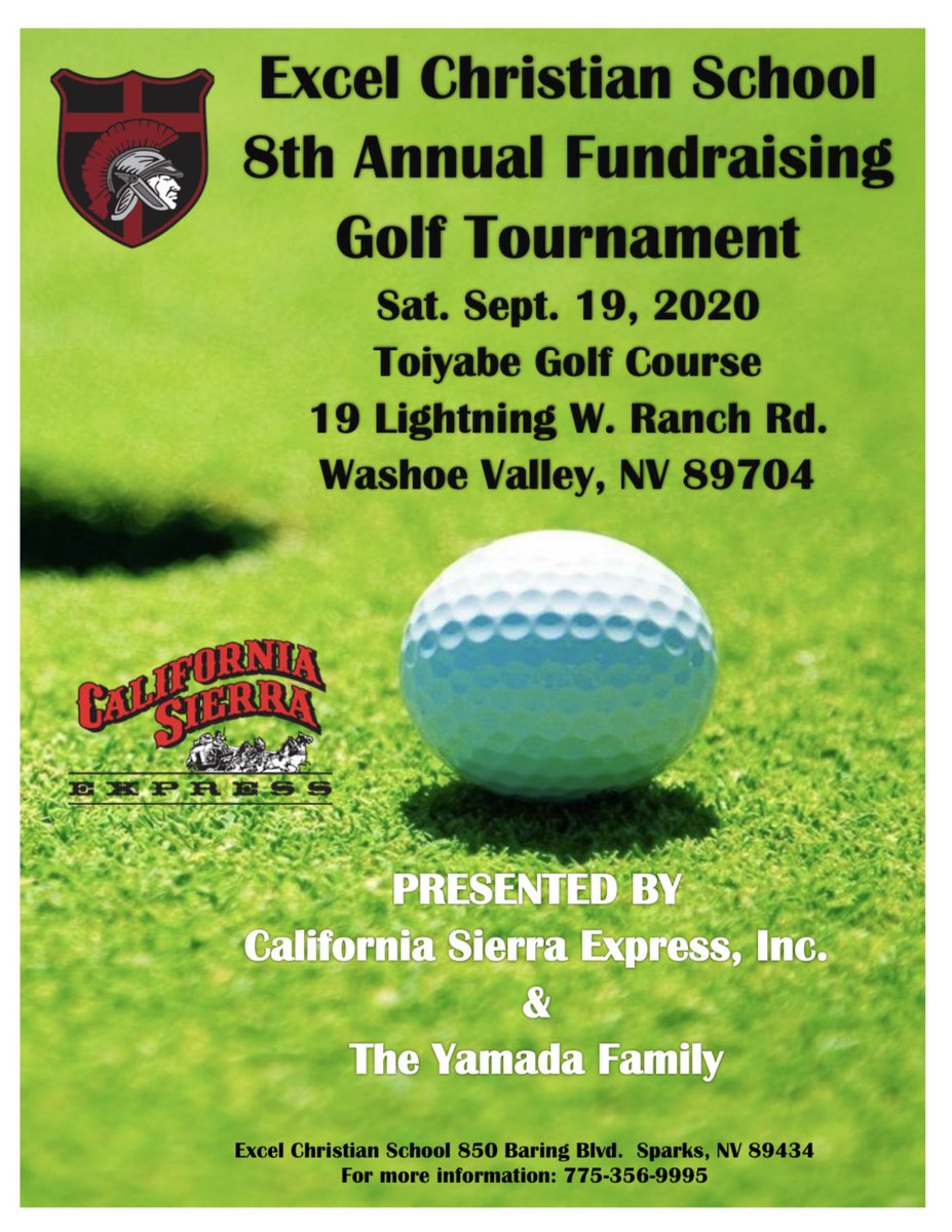Excelwarriors's tweet image. Our 8th Annual Golf Tournament is less than 3 weeks away! Make sure to register now before registration closes on the 7th. ⛳️