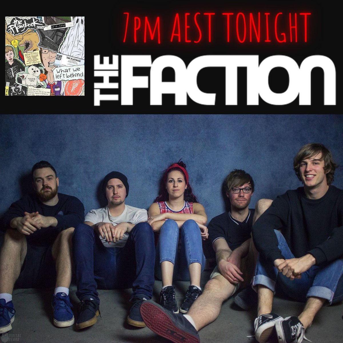 New <a href="/theplaybook_aus/">The Playbook</a> song “Our Demise” getting a spin on <a href="/thefactionlive/">The Faction</a> tonight! Make sure you tune in!