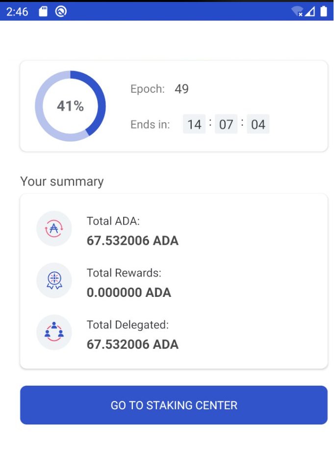 📢📢 Ledger Mobile users 📢📢

Shelley $ADA wallets are now supported in Yoroi Mobile!

It's time to delegate your ADA through our intuitive mobile interface 😎

What pool did you delegate to? Share below👇

yoroi-wallet.com/#/