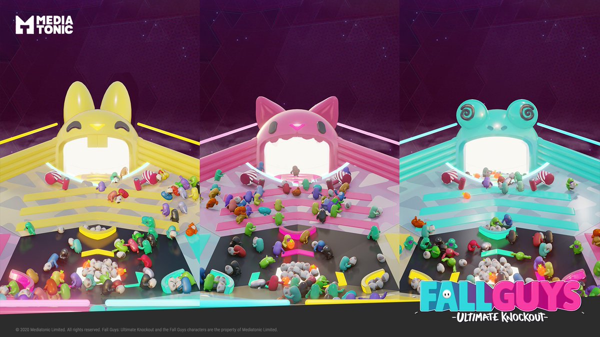 Collab with  @B10n1c_Ch1mp (Fall Guys Art Lead) on some really fun animal head designs. I think there’s definitely something here worth revisiting in the future! 