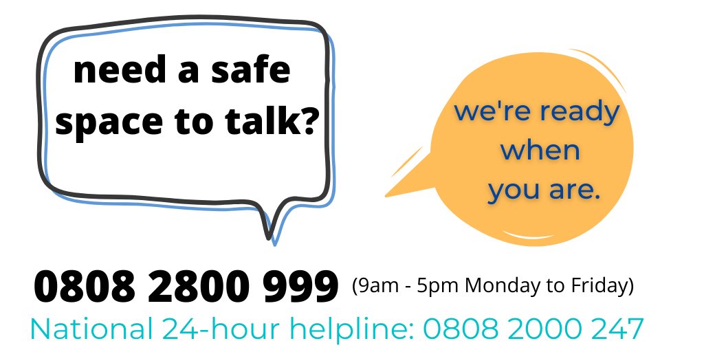 bradfordmdc's tweet photo. Domestic abuse is not always physical violence. It can also include, controlling behaviour, financial control, verbal abuse, emotional abuse and sexual abuse. Need a safe space to talk? We’re ready when you are, 
call 0808 2800 999 or visit https://t.co/MPmgnzcOIW https://t.co/9E78qMuoEs
