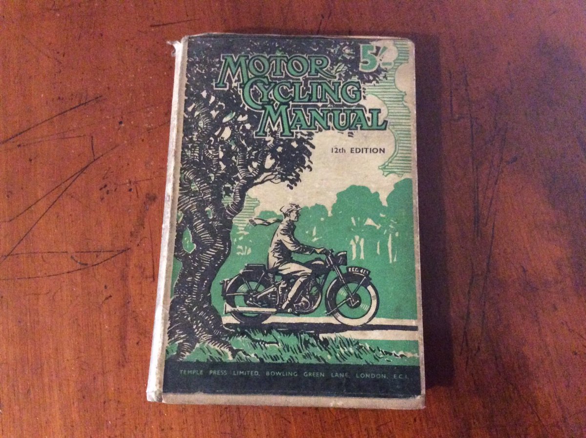 from my #etsy shop: Vintage 1930’s ‘Motor Cycling Manual’ 12th edition Book, Printed By ‘Temple Press Ltd’, Vintage Advertising, British Motorbikes  #mensgift #1930smotorbikes #1930smotorcycles #vintagebikeitems #vintageenglishbike #motorcyclebooks etsy.me/2EmX7az