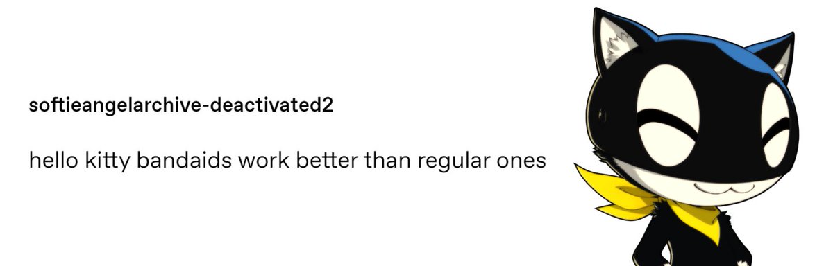 382) gave it morgana too bc of the sanrio crossover stuff