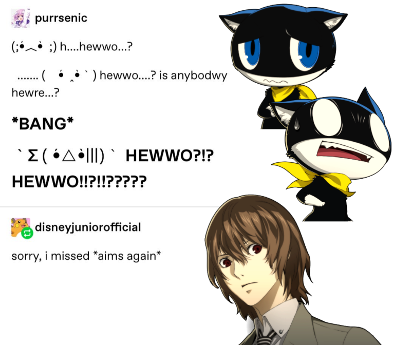 384) it felt too easy to give this to joker so... cat