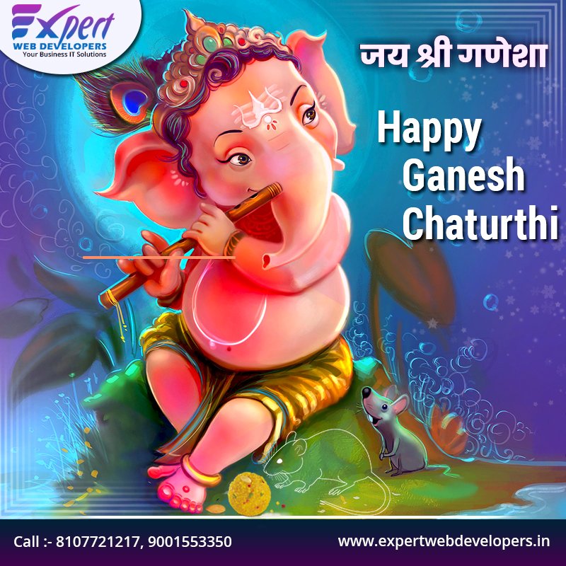 ExpertWebDev's tweet image. May the blessings of Shree Ganesha be with you and your family forever..
Happy Ganesh Chaturthi..
Ganpati Bappa Moriya !!!
#HappyGaneshChaturthi, #GaneshChaturthi, #GanpatiBappaMoriya, #expertwebdevelopers, #ApplicationDevelopment, #WebDevelopment
visit: expertwebdevelopers.in