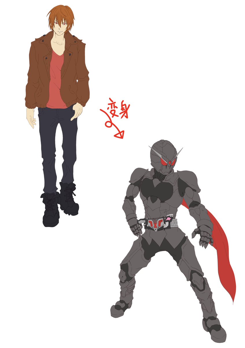 オリジナル仮面ライダー 趣味に走った主人公と平成二期っぽい主人公 どちら派 きよのイラスト オリジナル仮面ライダー 趣味に走った主人公と平成二期っぽい主人公 どちら派 きよのイラスト