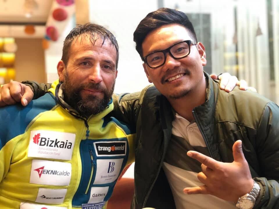 Meet real legendary alpinist <a href="/AlexTxikon/">Alex Txikon</a> my mountain brother , known as a winter climber 🧗‍♀️ and real explore in the Mountaineering fields of the world , never use supplementary oxygen . ... #14peaks #Sherpa #Everest #alpinist #mountainlife
