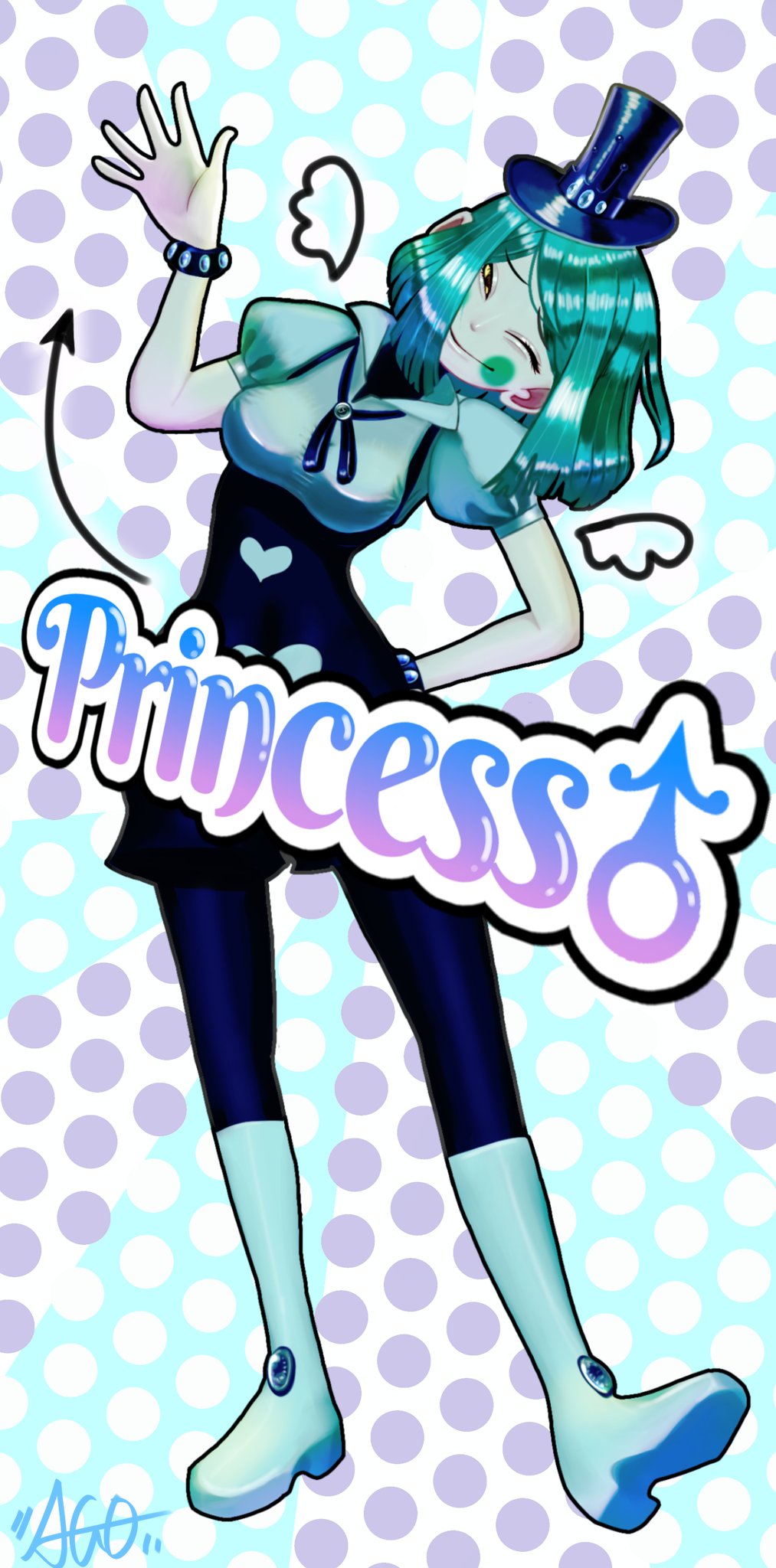 ナワヴァリン Mr Jewel Box版のprincess ちゃんです トップハムハット狂さんの曲はどれもオススメです トップハムハット狂 イラスト イラスト好きな人と繋がりたい T Co H5upsv1omi Twitter
