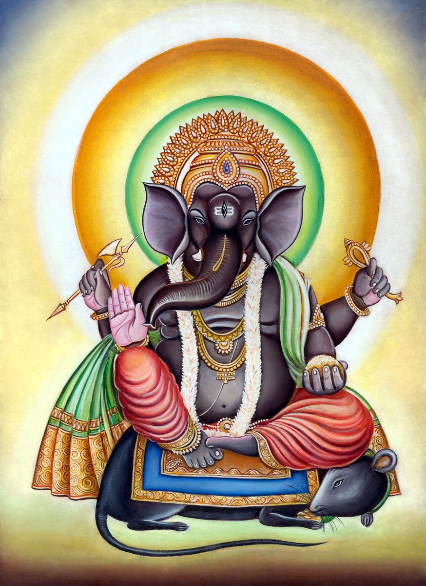 Hindustani_Engg's tweet photo. वक्रतुण्ड महाकाय सूर्यकोटि समप्रभ। निर्विघ्नं कुरु मे देव सर्वकार्ये षु सर्वदा॥

सभी देशवासियों को श्री गणेश चतुर्थी जी हार्दिक शुभकामनाएं।

गणपति बप्पा मोरया। #GaneshChaturthi2020 https://t.co/DgP26ESxV4