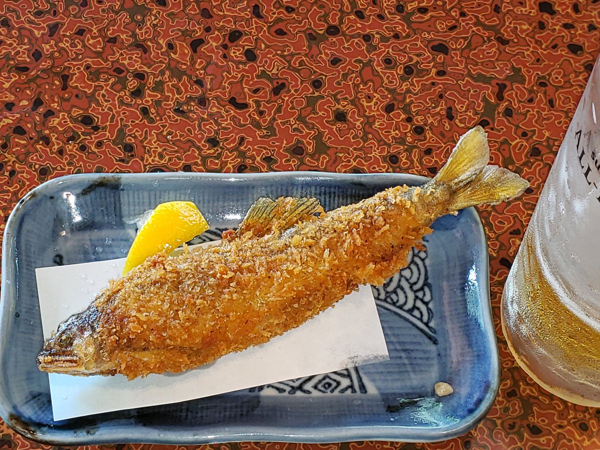 鮎のフライ