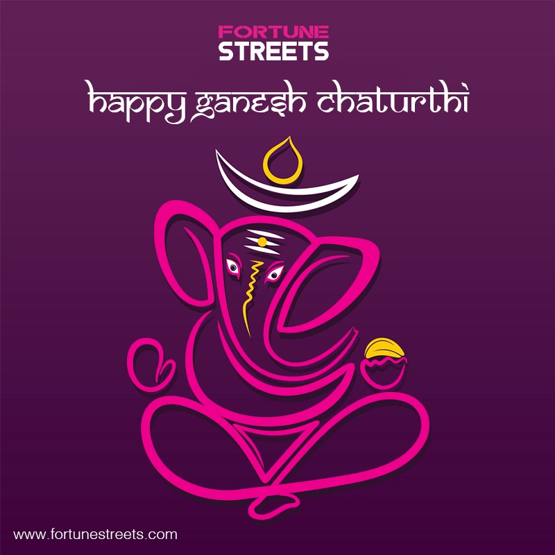 Fortunestreets's tweet photo. May Lord Ganesha bless you with all the happiness &amp; success. Wishing you a Happy Ganesh Chaturthi!

#ganesha #bappa #ganpati #ganesh #morya #ganpatibappamorya #fortunestreets https://t.co/p4nvJjIKlm