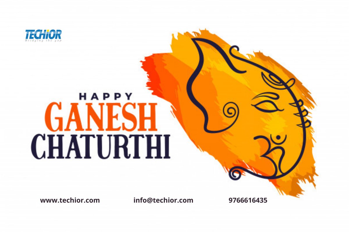 TechiorSolution's tweet image. 🔔Ganpati Bappa Morya...Mangal Murti Morya. #Techior wishing you and your family, a very Happy Ganesh Chaturthi
🙏
.
.
#Happyganeshchaturthi #happganeshchaturthi2020