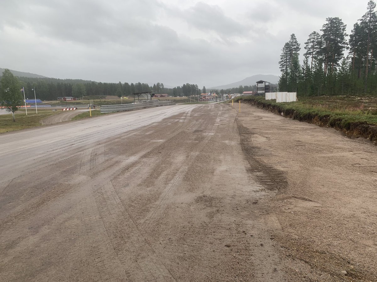 It’s Höljes Jim, but not as know it.
Quick pre-practice track check today.
Great to be back, but would be better with #WorldRX fans here.
#rallycross