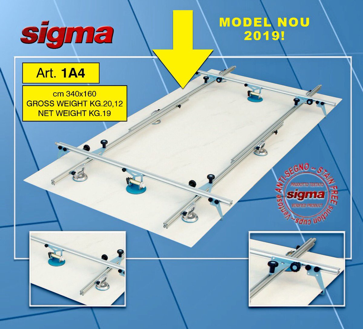 Mm2mmP's tweet photo. MM2MM Products introduce   SIGMA KERA-LIFT TILE LIFTING SYSTEM  is specifically designed to move #largeandthinformattiles
can be adjusted to fit different sizes and shapes of thin tile panel has the ability to move tiles up to 3400mm in length,
Max carry weight 100kg
size 3400mm https://t.co/UGzUUqLdeR