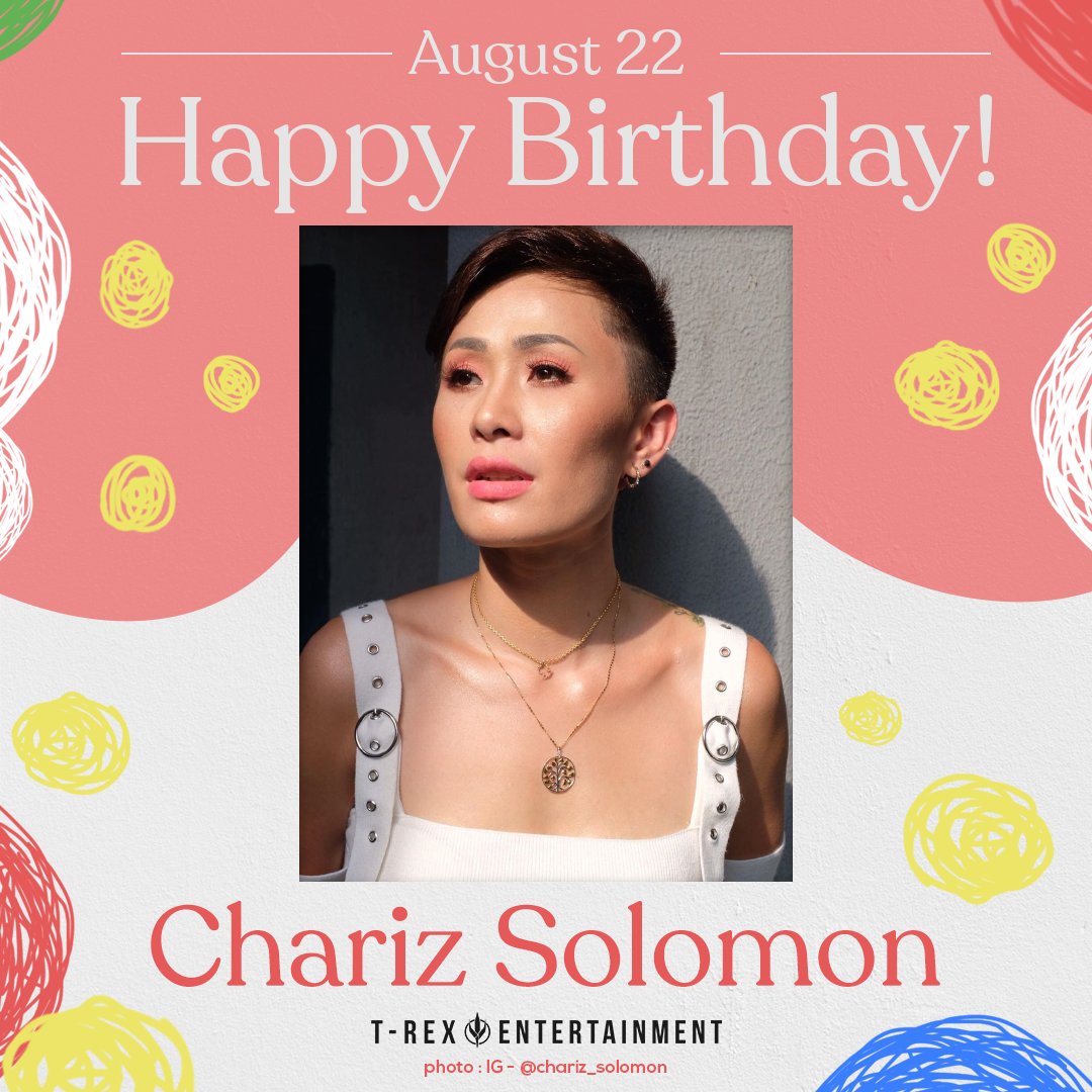 Happy 31st birthday, Chariz Solomon May all your dreams turn into reality.  