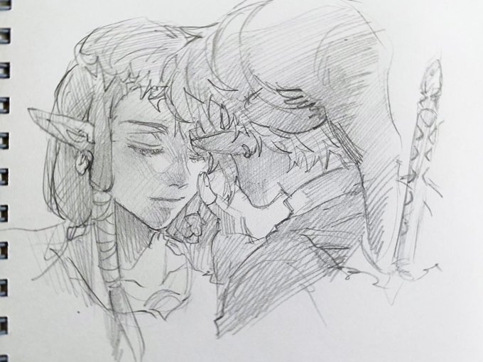 #TheLegendOfZelda #twilightprincess #リンゼル 