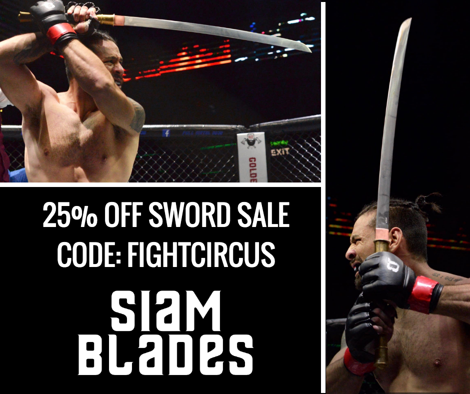 ⚔️SWORDSALE🗡
Watch FightCircus.com tonight for Championship Swords!
‼️25% OFF Thai Dhaab Swords
🌐siamblades.com/collections/si…
<a href="/FullMetalDojo/">FMD ☣️</a> says f*ck belts True Champions wield swords! Promo Until August 31st ONLY! #fightcircus #siamblades <a href="/joerogan/">Joe Rogan</a> <a href="/javitrujillomma/">Javier Trujillo</a> #mma