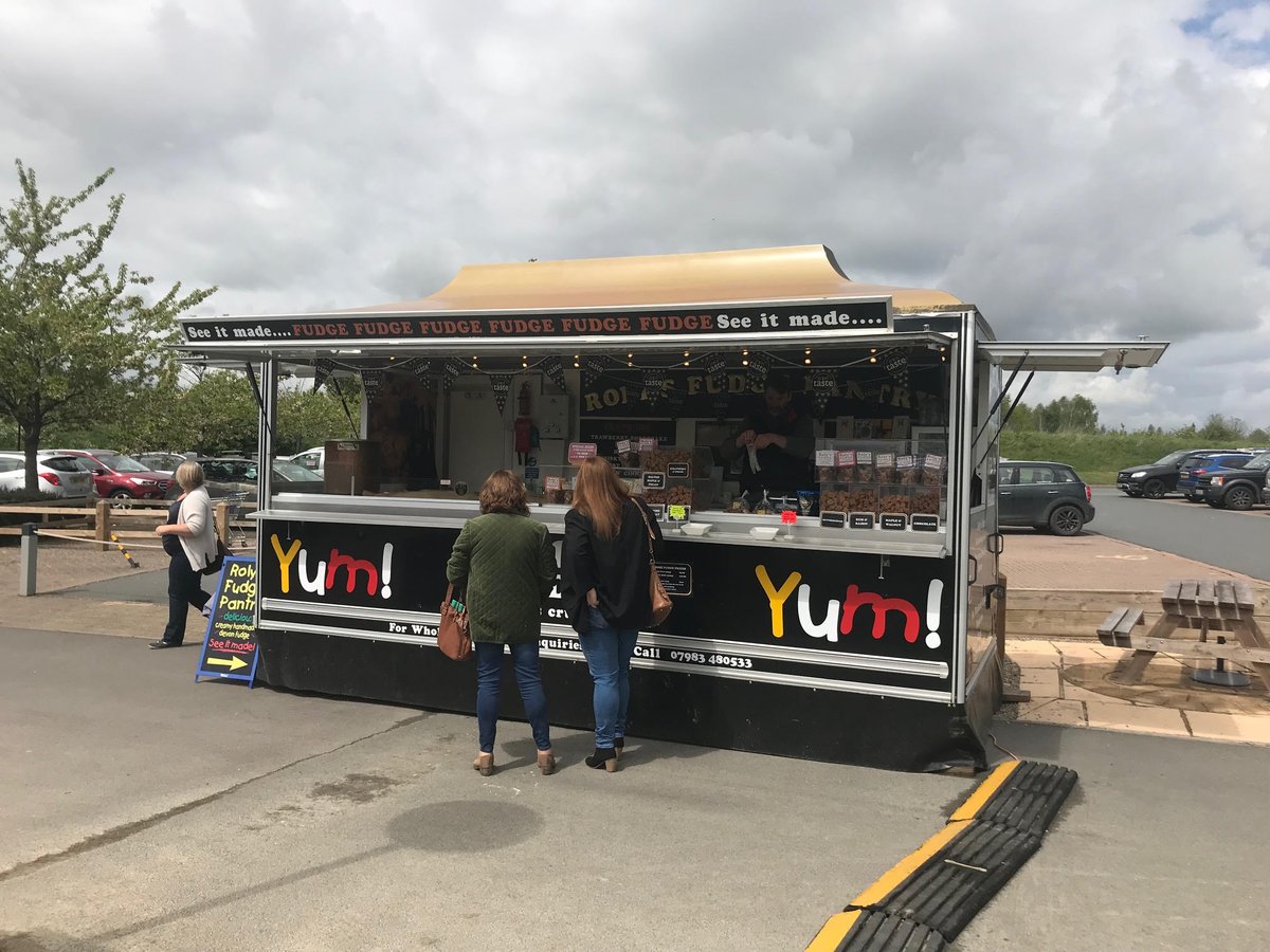 Today and tomorrow the @RolysStratford trailer will be at @TheValley_Eve in Worcestershire 😄
