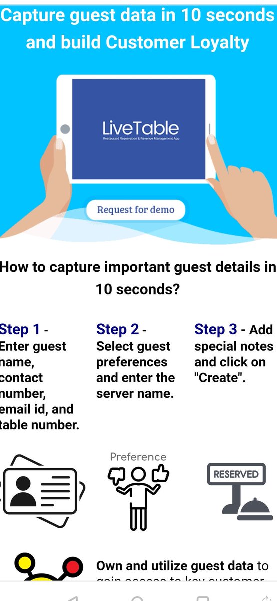 Ankii2412's tweet image. Take live table for your restaurants
@eazydiner #livetable
