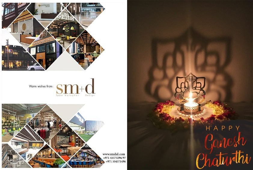 SMDINTERIORS's tweet photo. SM+D Interiors design wish you all Happy Ganesh Chaturthi  
May this festive occasion be the start of the year that will bring your happiness..

 #Ganeshotsav2020 #ganeshchaturthi #ganeshfestival #ganapatibappamorya #regionalfestival #india #SMD #smddubai #StayHealthyStaySafe https://t.co/ADJu2W98so
