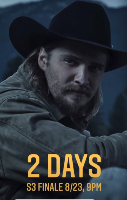 Yellowstone_UK1's tweet photo. Had a word with them upstairs @Yellowstone so they let you #TeamKayce stans have the "Two Days to Go Reminder" - didn't want you lot crying all day ‼️🤣🤣🧡💛Guess that means us #Ripaholics get #TeamRip Reminder aujourd'hui ‼️ 🤣🤠🔥💛👊💪#YellowstoneTV https://t.co/hzs0mKRjBw