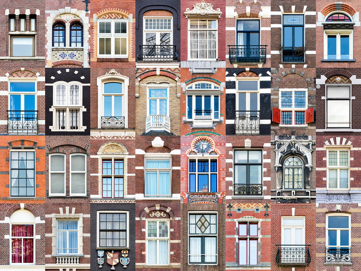 9. Windows of Amsterdam