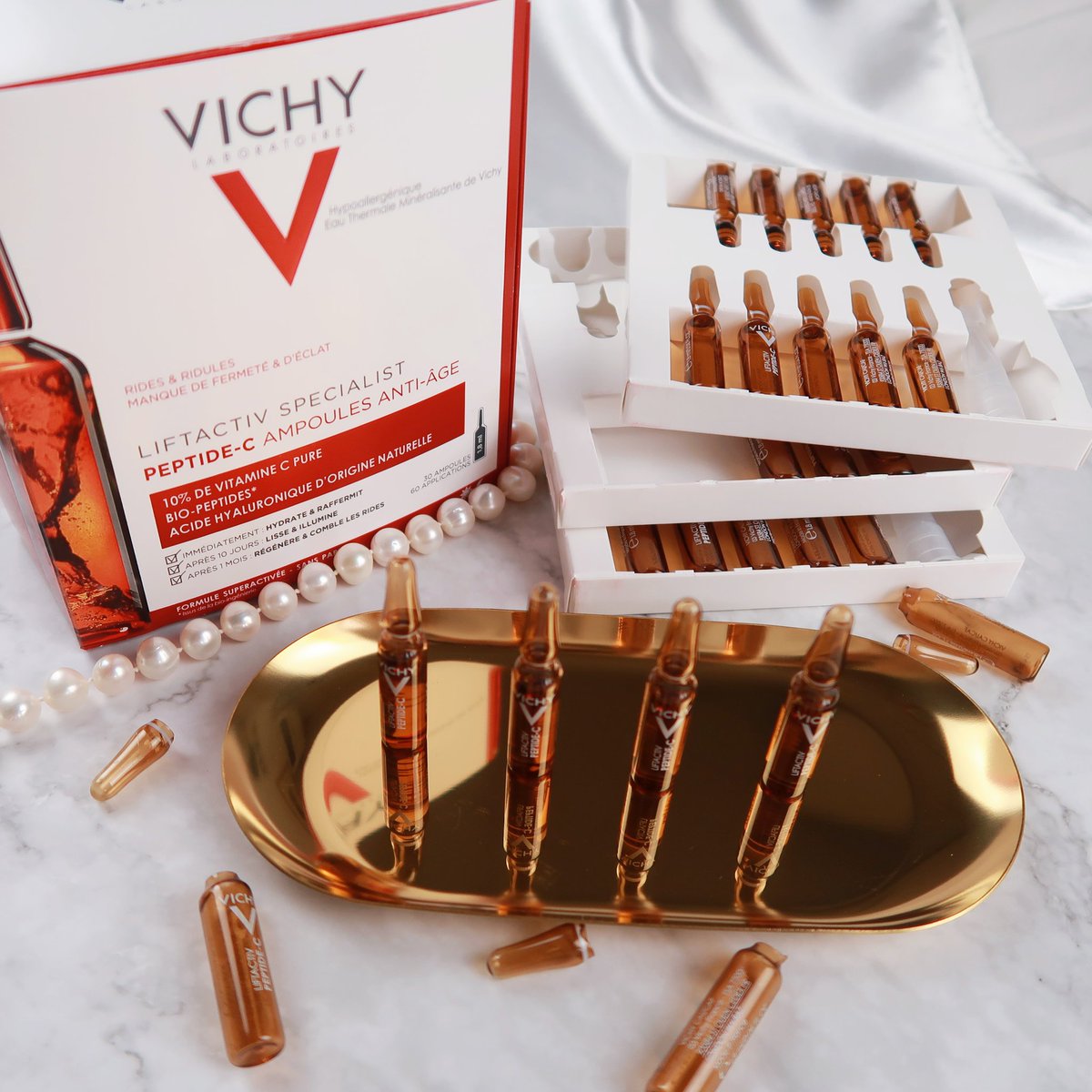 PEARY_OFFICIAL's tweet photo. บอกเลยว่าเซรั่ม Vichy Peptide-C Ampoules ตัวนี้คือดจีย์!!! งามมว๊ากกกกก...  จัดหนักมาถึง 4 โมเลกุลที่เป็นเอกสิทธิ์เฉพาะของทางวิชี่ ใครกำลังเล็งเซรั่มตัวนี้บอกเลยต้องโดน คลิ๊กลิงค์ได้เลย
🛒 พิกัด : https://t.co/vUopNYZlgy

#LiftactivTH #VichTH #SuperYouthAmpoule #BEAUTYCAST #Vichy https://t.co/wacVLgsZ8b