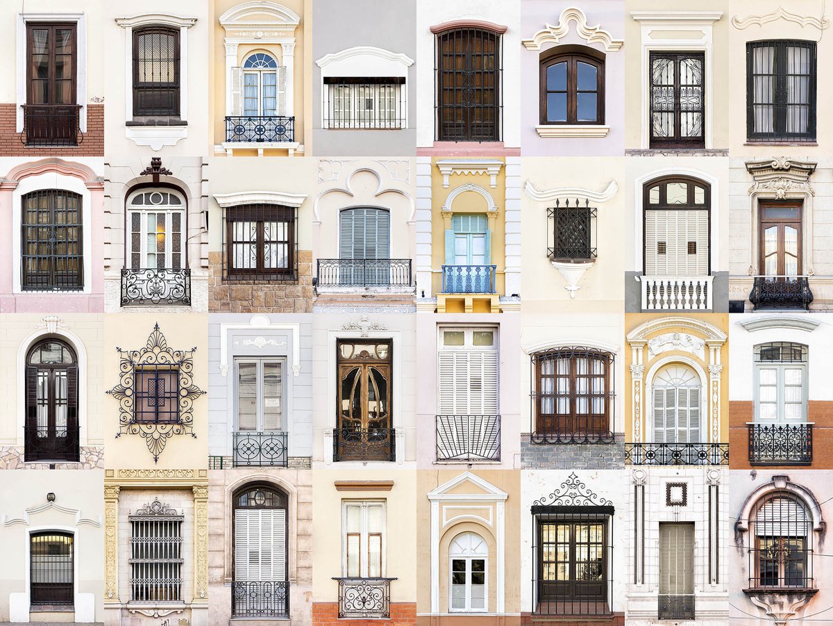 14. Windows of Salta, Argentina