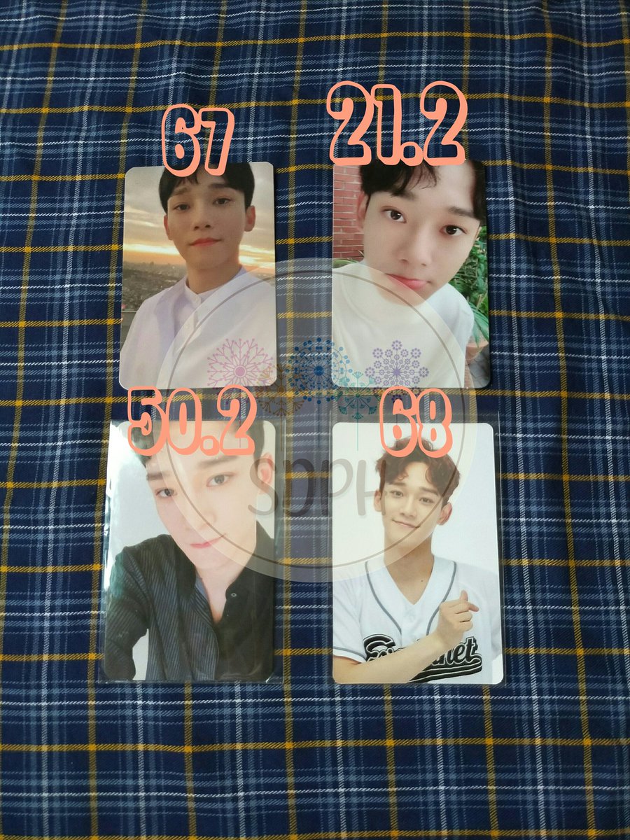 WTS LFB PH #SweetDandeOnhand  EXO Official Photocards Baekhyun, Kai, Lay, Sehun, Suho, Xiumin PC, JP PC - P200 each Chen PC, Nature Republic PC - P150 each DMUMT Group - P180DOP: 3days after OC is sent  https://forms.gle/LDR61hDjXhDAnZcm9 