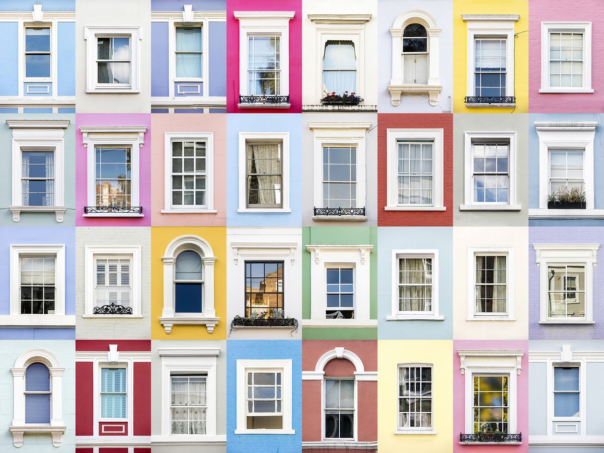 25. Windows of Notting Hill (London)