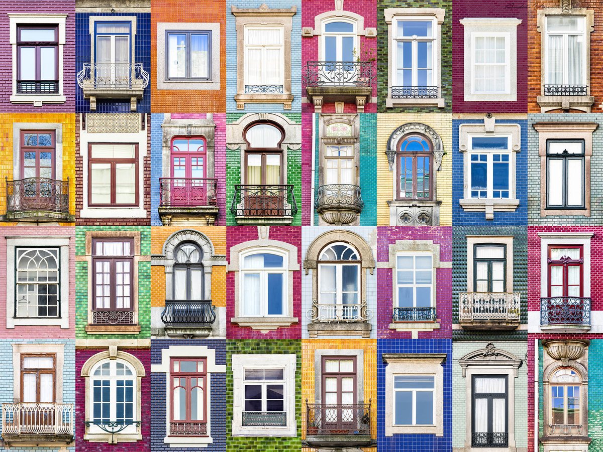 30. Windows of Porto