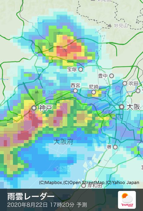 レーダー 雨雲 西宮 天気 Digital Typhoon: