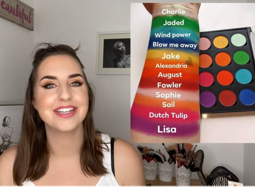TAcosmeticsuk's tweet photo. As an indie brand we always feel so proud and grateful when we get a mention on YouTube 🥰💕 https://t.co/oO6M4ARf5d