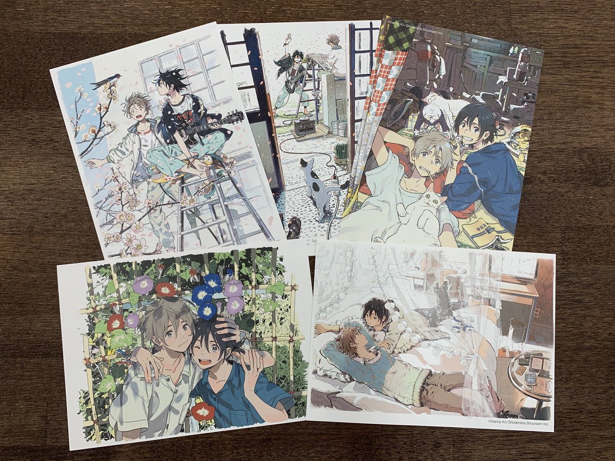 【再販のお知らせ】
 #紀伊カンナ『#春風のエトランゼ』④

の再販を開始いたしました。

【複製原画つき】
クリアファイル4種+2L判イラストカード5種 セット

https://t.co/2p6Ng5VczW

よろしくお願いいたします‼ https://t.co/flBsF8rRNe 