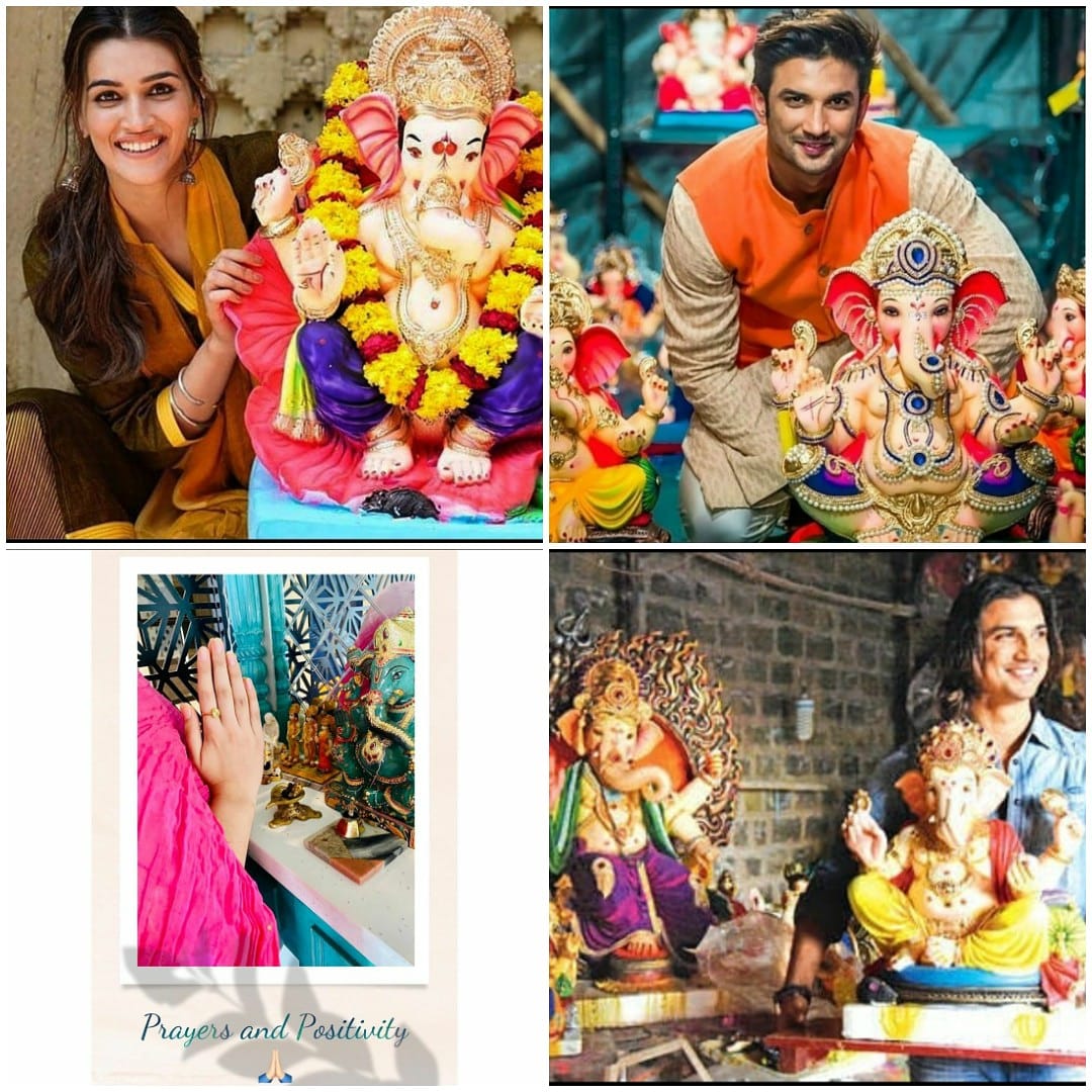 TarunSheoran2's tweet photo. Happy Ganesh Chaturthi ♥️! May God Ganesha lead us to the truth. God shower more and more strength and power to his family . More power and strength to you @kritisanon  mam you are real and real is rare 💫♥️. 
#sushriti #sushritiforever 
@ToAndFro4 @xAkansha_ @Aish25443366 https://t.co/E1nw4GNpaH