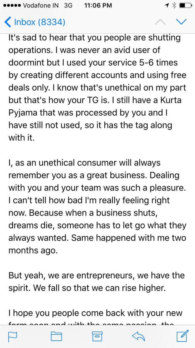 4/Unexpectedly, some even apologized for being an unethical customer for misusing our discounts. I have never seen such empathy from customers for utility businesses.