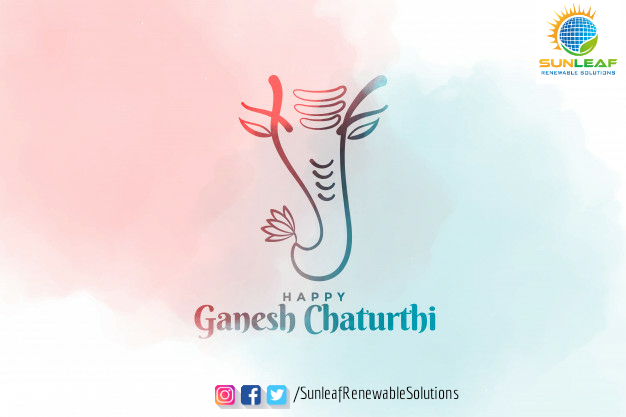 Lord Ganesha epitomizes wisdom, knowledge & learning. This #GaneshChaturthi we pray He showers all of us with good Health, Wealth & Happiness! ❤️

#HappyGaneshChaturthi #GanaptiBappaMorya #GreenGanesh #EcoGanesh #savemotherearth #saverivers #renewableenergy #solarpower #Sunleaf