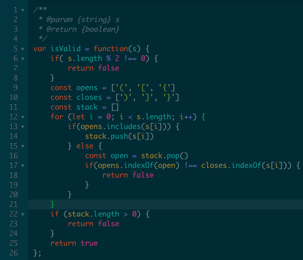 VaskoDGame's tweet photo. Valid Parentheses - LeetCode https://t.co/pfvHQvrRpt https://t.co/lf68QZTx7I