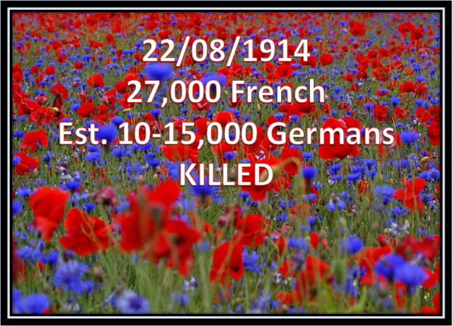  @hildreth_roger  @sommecourt  @Brynley_H  @PeterHart1915 A thread on the Battle of the Frontiers, 22/08/14, also a Saturday, un samedi sanglant.