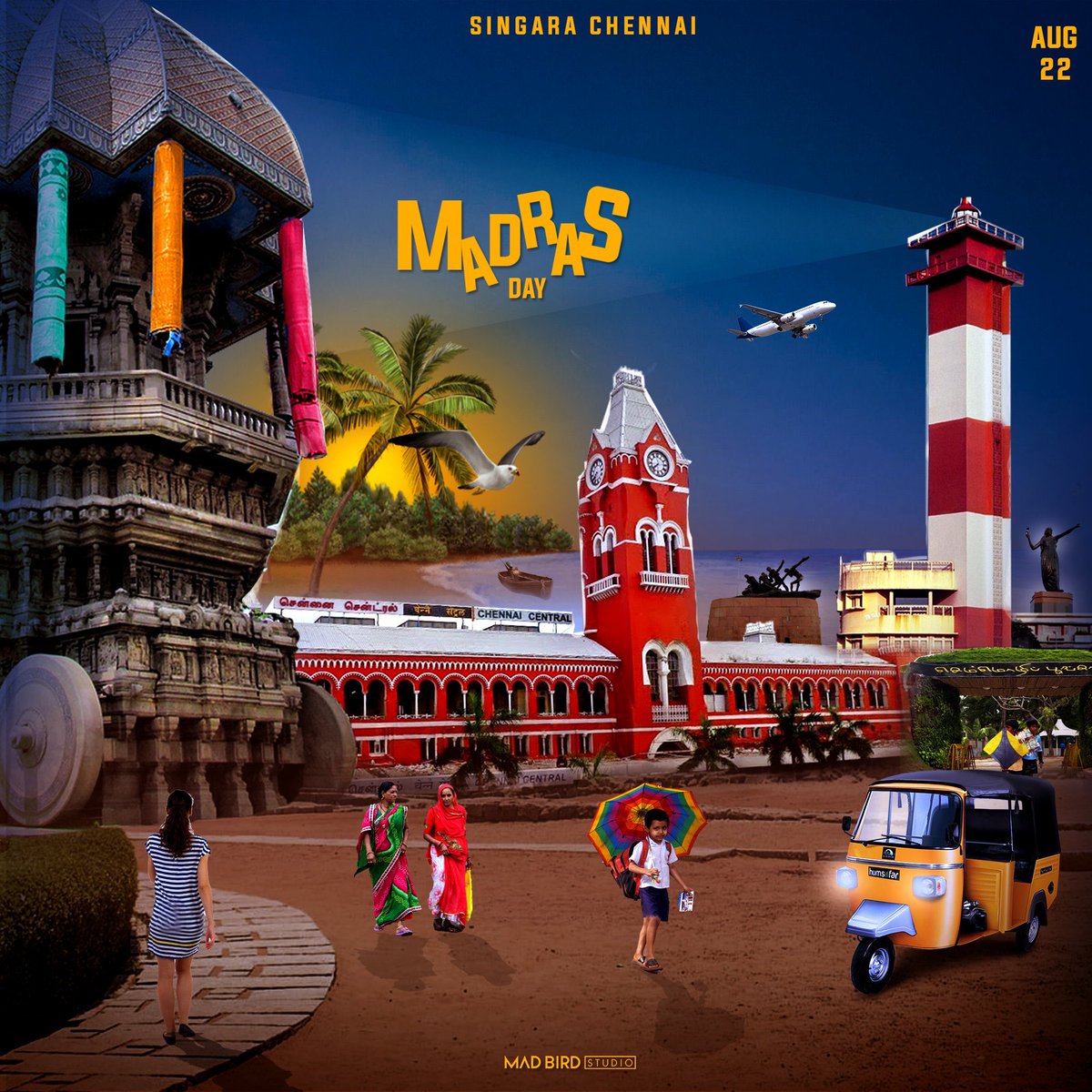 im_aathmika's tweet image. The place I was born!! The place that has given me identity!!! Love for eternity #Chennai ❤️

#HappyMadrasDay #Chennaiday