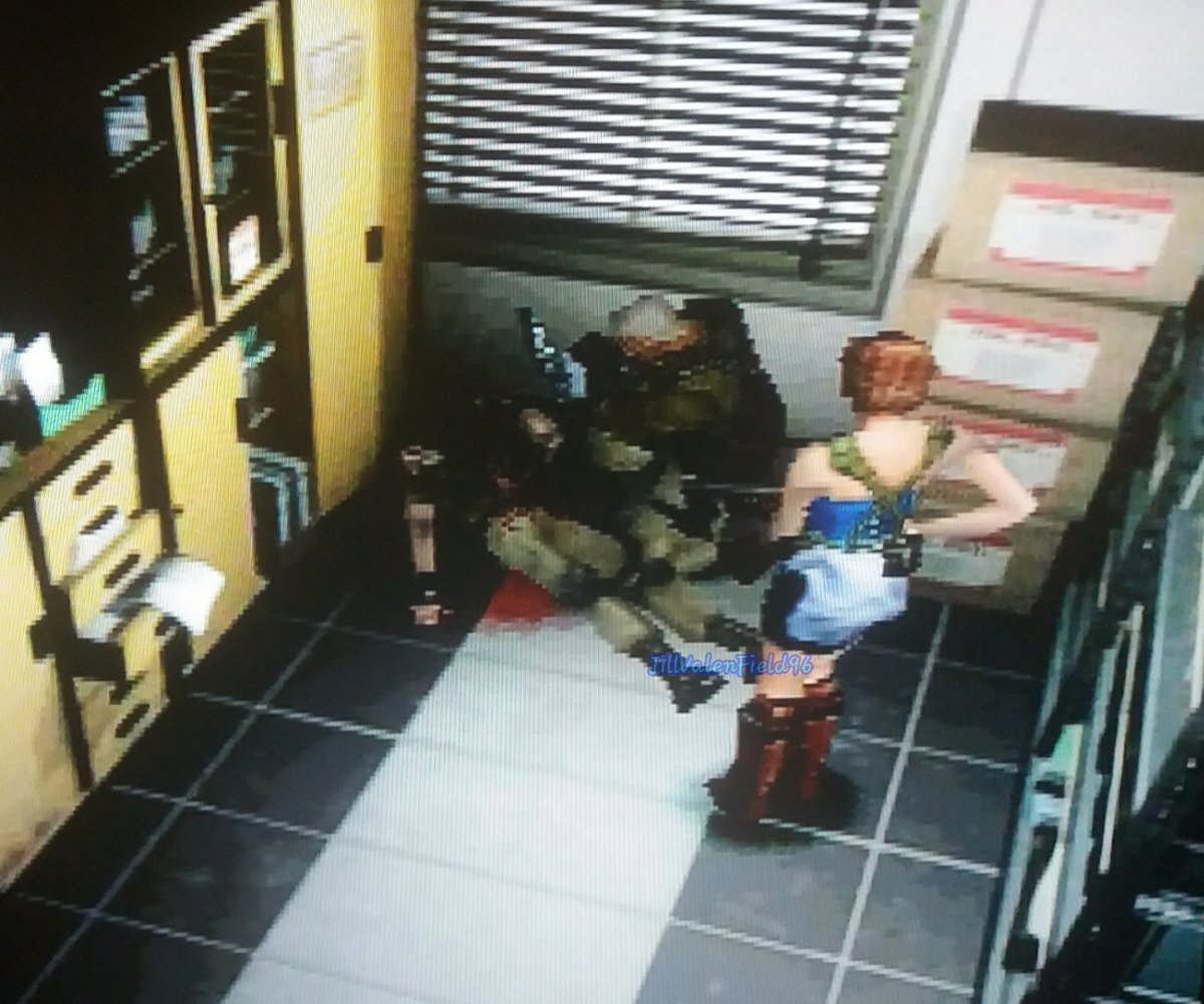 JillJVF96's tweet photo. Murphy's death in #REmake3 is very similar to his original's (Nicholai route)
Jill tries to help him but in both version Nicholai kills him before she may help because he was infected (in #RE3 he really was)
#REBHFun #ResidentEvil #jillvalentine #RE3R #RE3remake #バイオハザード https://t.co/nttgmIzOgV
