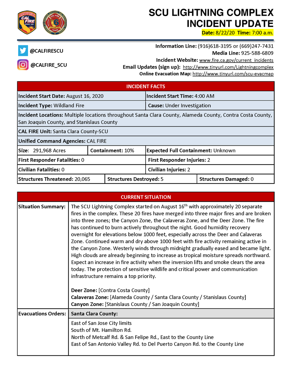 CAL FIRE SCU tweet media